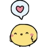 Stickers chibird cut 🐥 aish💕
