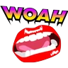 Stickers 💄Red Lipstick ２💄 