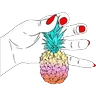 Stickers Manos Aesthetic 2 