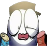 Stickers cabezones kawai locos VOL 4 