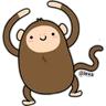 Stickers 🐒Cute Monkey 🐵 