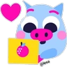 Stickers Amorcito & bebé 💙 