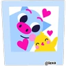 Stickers Amorcito & bebé 💙 