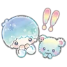 Stickers 🌸❄️Litle Twin Stars🌸❄️
