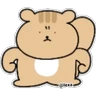 Stickers Ardilla 🐿 Coreana 