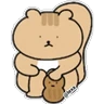 Stickers Ardilla 🐿 Coreana 