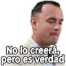 Stickers Forrest Gump • Estrella AA 