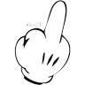 Stickers Señales Mickey 