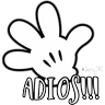 Stickers Señales Mickey 