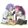 Stickers Equipo Rocket 🐱
