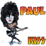 Stickers KISS (Rock Band) 