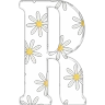 Stickers Letras ♡ Margaritas 
