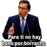Stickers Mi presi, tú presi Vizcarra 