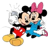 Stickers 🎀Mickey y Minnie🎀 