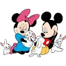 Stickers 🎀Mickey y Minnie🎀 