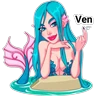 Stickers 🧜🏻‍♀️💠Sirena Azul💠🧜🏻‍♀️ 