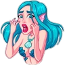 Stickers 🧜🏻‍♀️💠Sirena Azul💠🧜🏻‍♀️ 