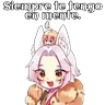 Stickers Big Tengu Demon Fox 🦊🖤 Chibi 