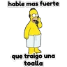 Stickers Homero Simpson 