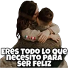 Stickers Frases Románticas de Pareja