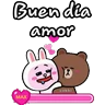 Stickers ❤frases de amor cony y broum❤ 