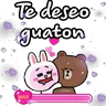 Stickers ❤frases de amor cony y broum❤ 