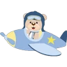 Stickers Volando 