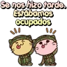 Stickers Gatitos romanticosones 😻 