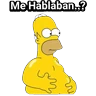 Stickers 💢 Homero 💢 