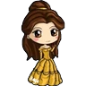 Stickers Princesas Kawaii 