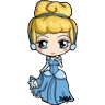 Stickers Princesas Kawaii 