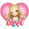 Stickers Fashionable Girls💖 