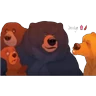 Stickers Tierra de osos 🐻🐻 