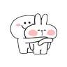 Stickers [Animation] Smile Person Hug