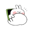 Stickers [Animation] Spoiled Rabbit Hug