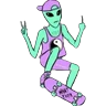 Stickers aliens,princesas