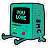 Stickers BMO (Adventure Time)