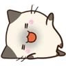 Stickers Chibi Siamese Cat