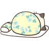 Stickers Chibi Siamese Cat