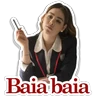 Stickers Danna Paola como Lu de Élite