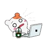 Stickers Ebichu Animated 3