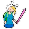 Stickers Fionna The Human (Adventure Time)