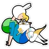 Stickers Fionna The Human (Adventure Time)