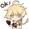 Stickers Genshin Impact Aether