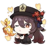 Stickers Genshin Impact Hutao
