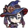 Stickers Genshin Impact Mona