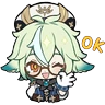Stickers Genshin Impact Sucrose