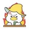 Stickers Happy Mango Duck