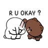 Stickers HyperRabbit x BROWN & FRIENDS 2
