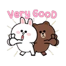 Stickers HyperRabbit x BROWN & FRIENDS 2